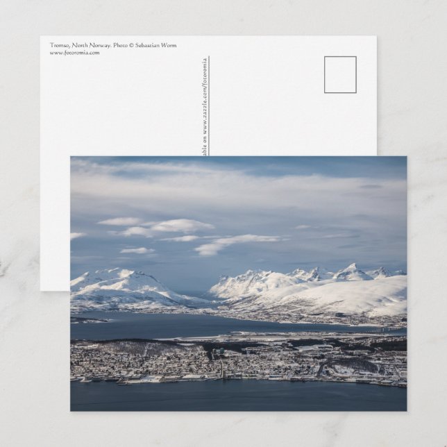 Tromso Norwegen Postcard Postkarte (Vorne/Hinten)