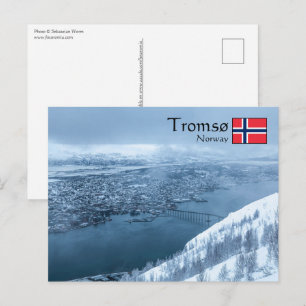 Tromso Norwegen Postkarte