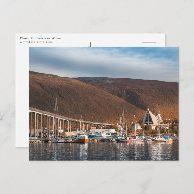 Tromso Norwegen Postkarte (Vorne/Hinten)