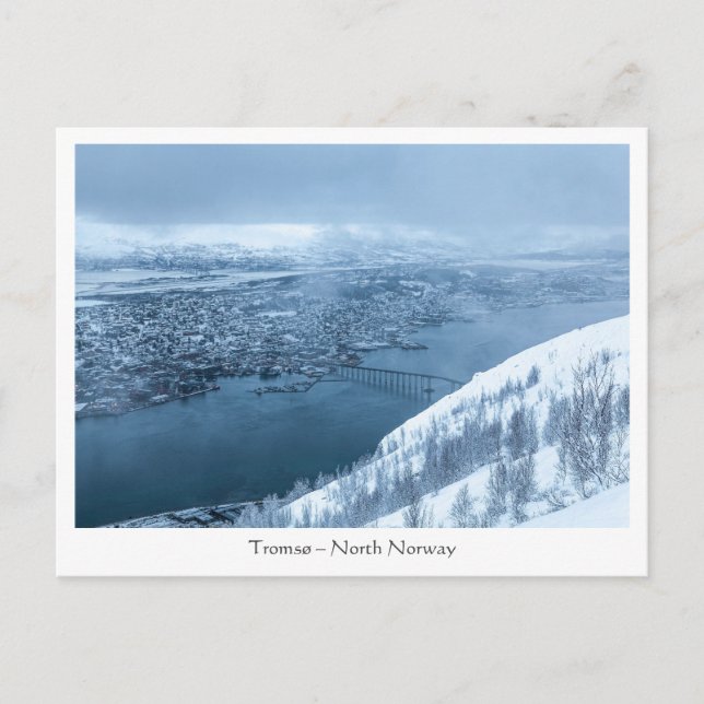 Tromso Norwegen Postkarte (Vorderseite)
