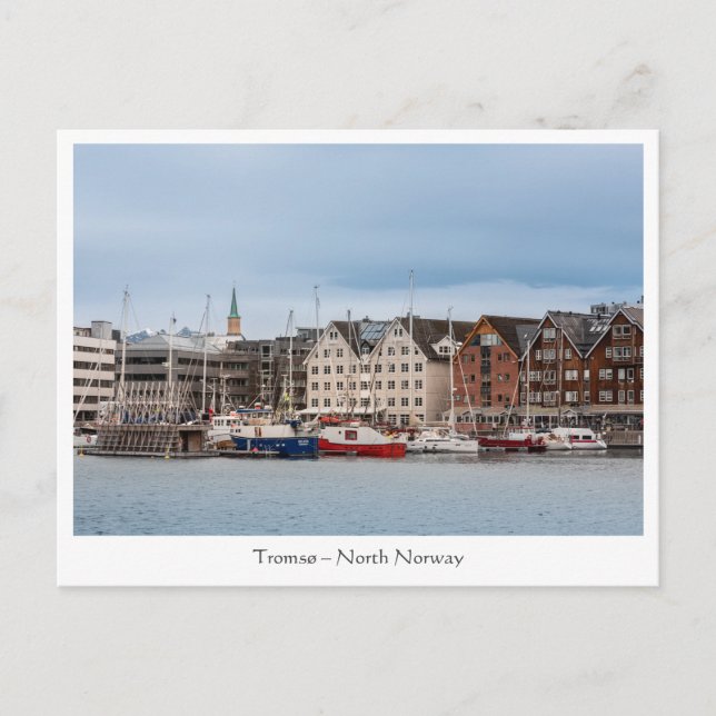 Tromso Norwegen Postkarte (Vorderseite)