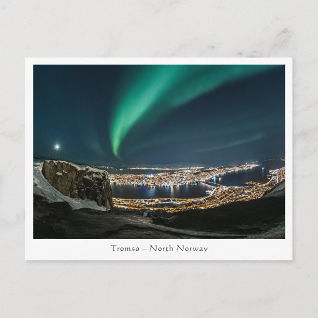 Tromso Norwegen Postkarte (Vorderseite)