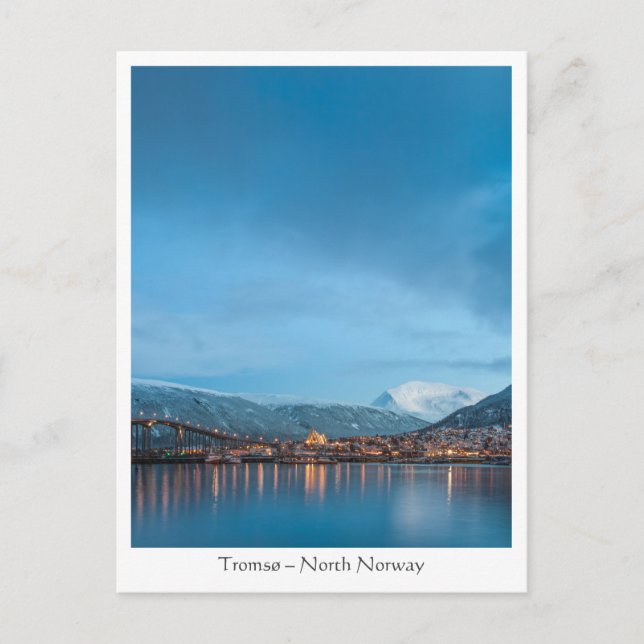 Tromso Norwegen Postkarte (Vorderseite)