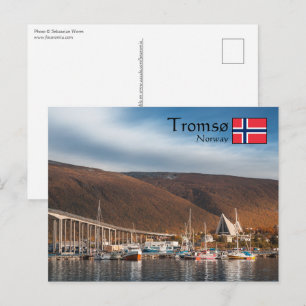 Tromso Norwegen Postkarte