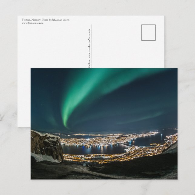 Tromso Norwegen Postkarte (Vorne/Hinten)