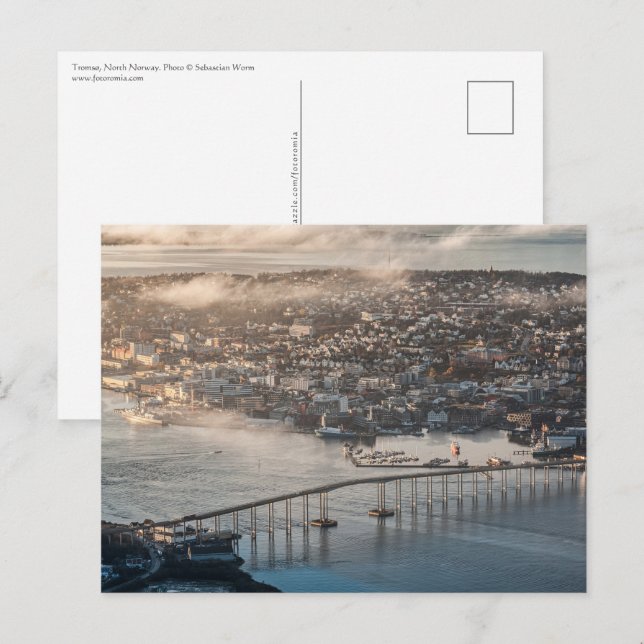 Tromso Norwegen Postkarte (Vorne/Hinten)