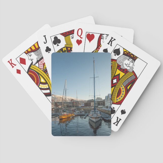 Tromso Norwegen Spielkarten (Rückseite)