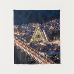 Tromso Norwegen Tapestry Wandteppich