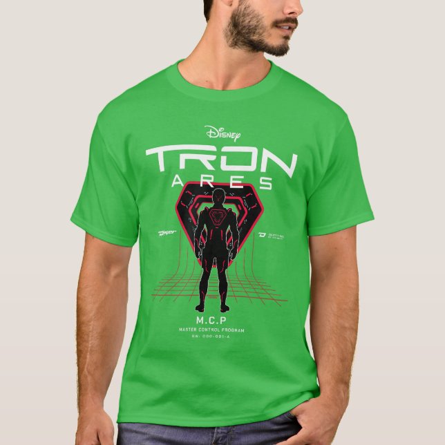 TRON Ares Dillinger Systems Master Control Program T-Shirt (Vorderseite)