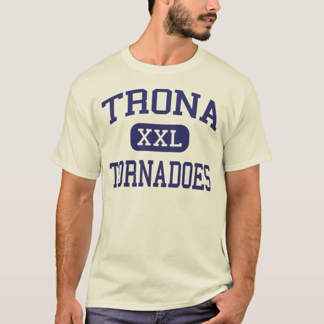 Trona - Tornados - Highschool - Trona Kalifornien T-Shirt (Vorderseite)