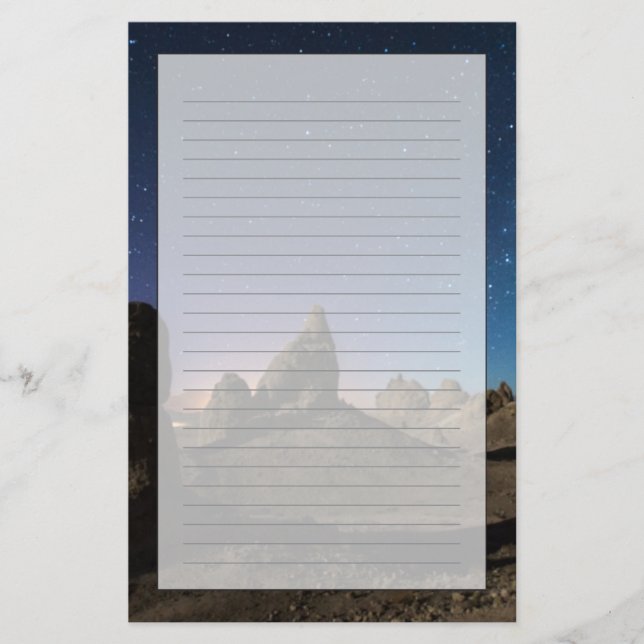 Trona und die Milchstraße Briefpapier (Vorderseite)