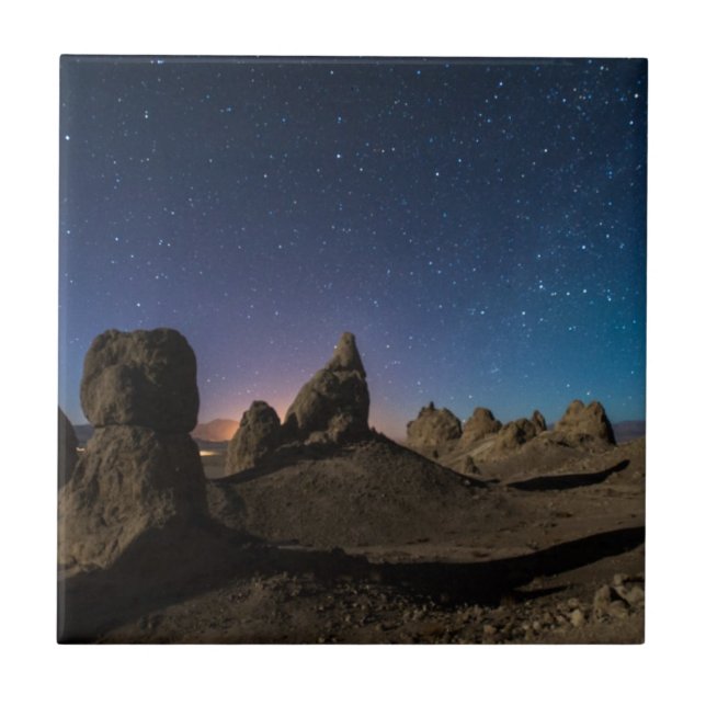 Trona und die Milchstraße Fliese (Vorderseite)