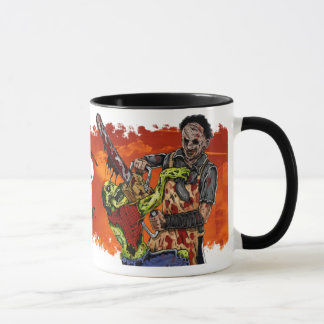 Tronçonneuse CONTRE la tasse de zombi