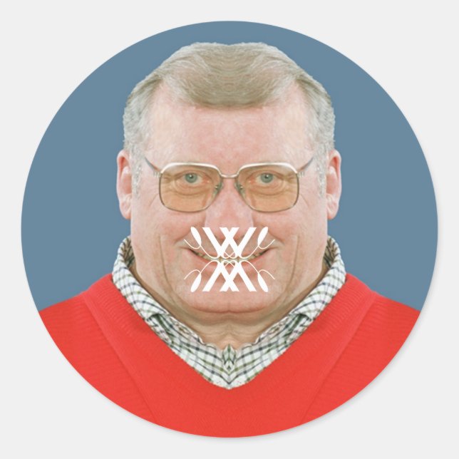 Trond Runder Aufkleber (Vorderseite)