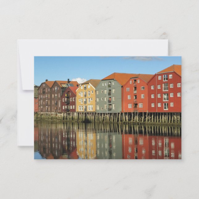 Trondheim Norwegen Card (Vorderseite)