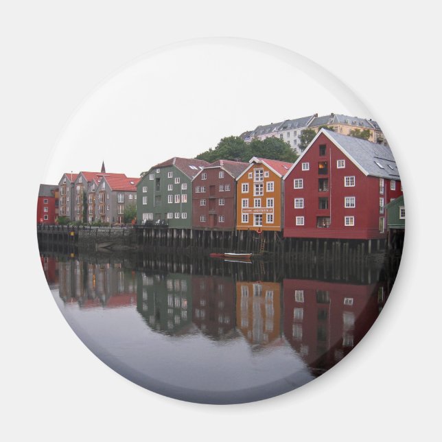 Trondheim, Norwegen Magnet (Vorne)