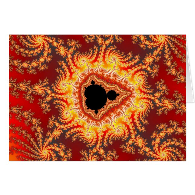 Trône De Satan - Carte Fractale (Devant horizontal)