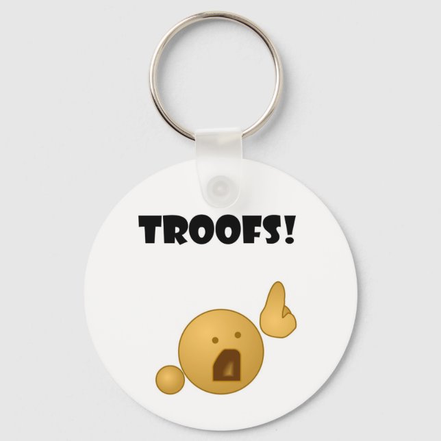 TROOFS-Schlüsselring Schlüsselanhänger (Vorderseite)