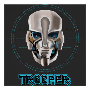 Trooper-E-Sport-Zeichen Poster