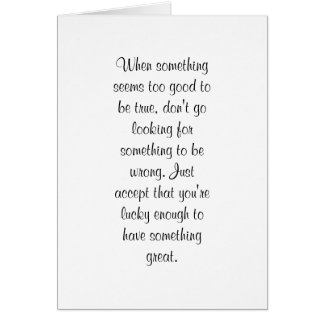 Trop bon pour être vrai ?