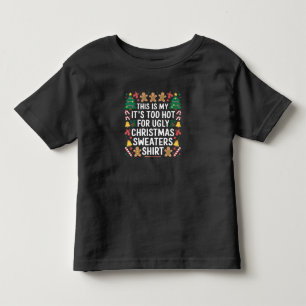 Trop Chauds Les Vilains T-Shirts De Noël En Famill