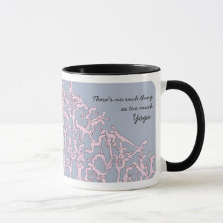 Trop de tasse de yoga, rose