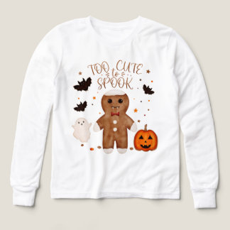 Trop mignon pour effrayer Halloween gingerbread mi