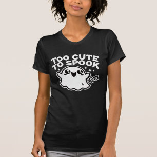 Trop mignon pour parler Fantôme Halloween T-shirt