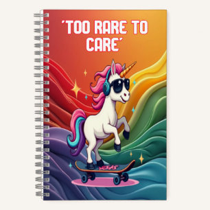 Trop rare pour s'occuper - Cool Carnet spiral Unic