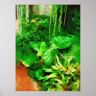 Tropenblättersammlung , Fairchild Tropic g Poster