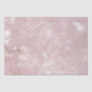 Tropenblättrige Rose, goldene Imitate Seidenpapier