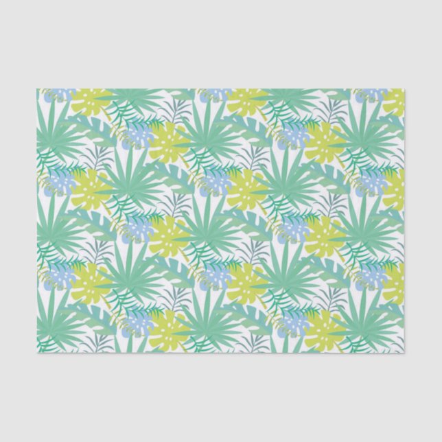 Tropendesign-Gewebepapier Seidenpapier (Vorderseite)