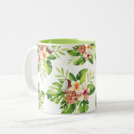 Tropenfarben Zweifarbige Tasse