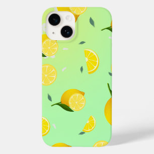 Tropenfarbene Zitrusfrüchte SOMMER Orangenlemon Sl Case-Mate iPhone 14 Hülle