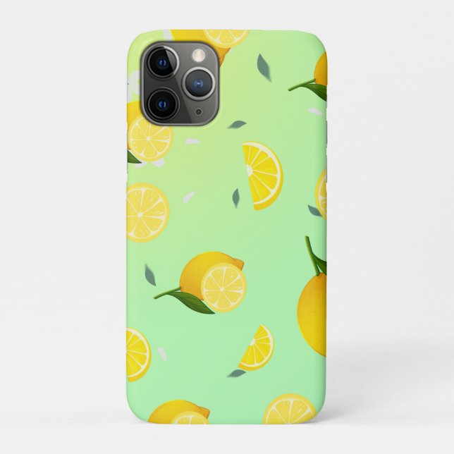 Tropenfarbene Zitrusfrüchte SOMMER Orangenlemon Sl Case-Mate iPhone Hülle (Rückseite)