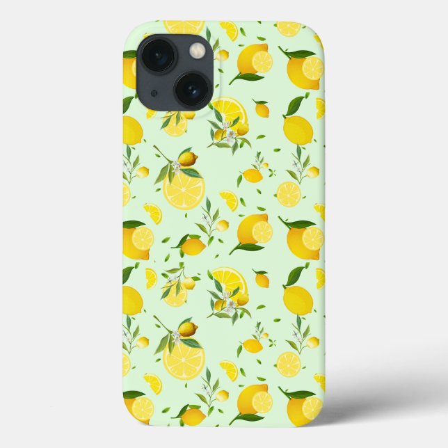 Tropenfarbene Zitrusfrüchte SOMMER Orangenlemon Sl Case-Mate iPhone Hülle (Rückseite)