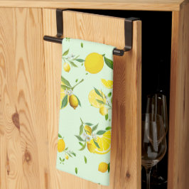Tropenfarbene Zitrusfrüchte SOMMER Orangenlemon Sl Geschirrtuch