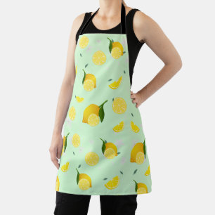Tropenfarbene Zitrusfrüchte SOMMER Orangenlemon Sl Schürze