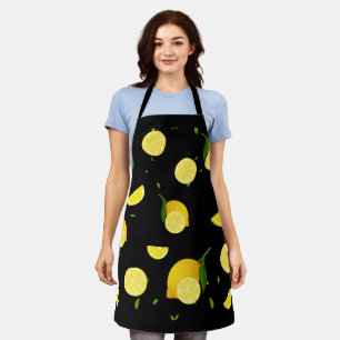 Tropenfarbene Zitrusfrüchte SOMMER Orangenlemon Sl Schürze
