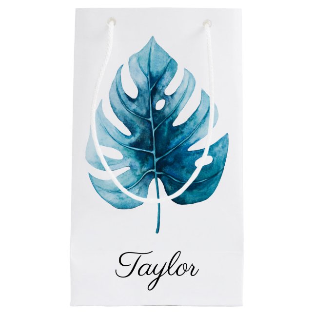 Tropenfarbenleaf mit Namen Kleine Geschenktüte (Vorderseite)