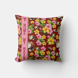 Tropenfloral Kissen