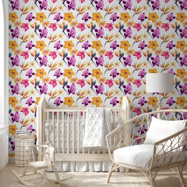 Tropenfloral Tapete (Kinder)
