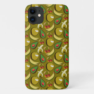 Tropenfrucht nahtlos gelb Case-Mate iPhone hülle