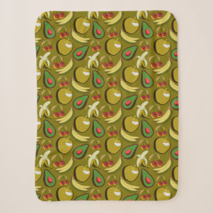 Tropenfrucht nahtlos gelb sherpadecke