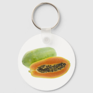 Tropenfrüchte - Papaya Schlüsselanhänger