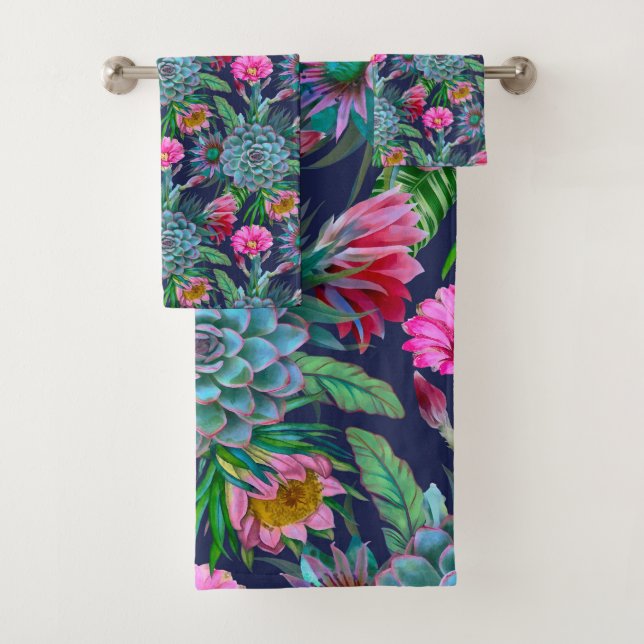 Tropengarten Badhandtuch Set (Insitu)