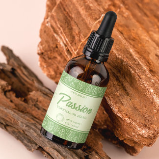 Tropengrüne Kosmetik-DIY-Dropper-Flaschenetikett