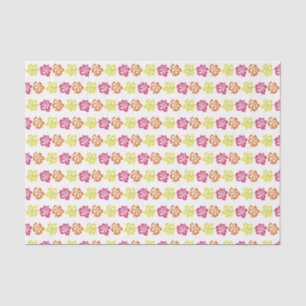 Tropeninsel Luau Pink Hawaiianischer Hibiskus Seidenpapier