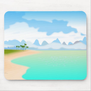Tropeninsel Mousepad