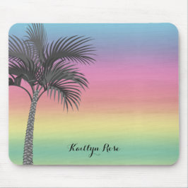Tropeninsel Sunset | PERSONALISIERT Mousepad
